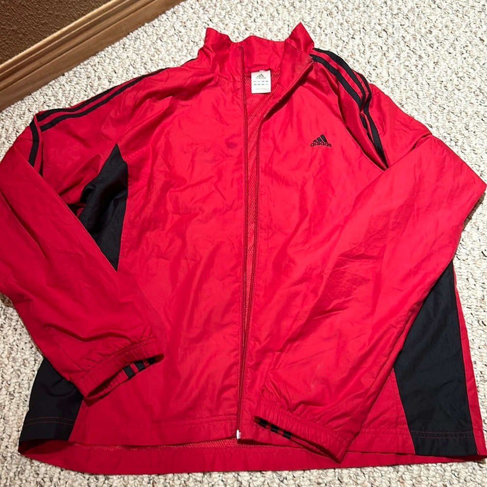 Adidas Zip Up Track Jacket
